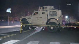 US, Los Angeles: Los Angeles Altadena Ladies Deliver Food to National Guard Deployed To Eaton Wildfire With Sound On Tape Part 2