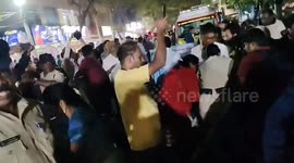 Temple stampede leaves six worshippers dead and 40 injured in India