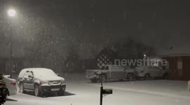 US: Major Winter Storm Sweeps Across South, Prompting States Of Emergency