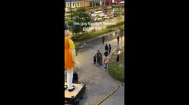 Exclusive: Man's real-life squid game reenactment in Kuala Lumpur goes viral with 24M views