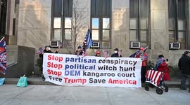 US: Sentencing Of President-Elect Donald Trump Hush Money Case