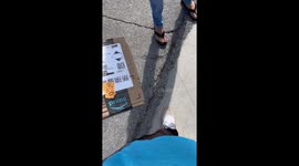 Racist Customer Rages At Delivery Driver