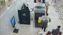 Shocked customs officers find crocodile head in luggage in China