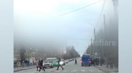 Ukrainian aircraft engine factory 'hit by Russian bombs'
