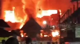Fire destroys paperwork at education department building in Indonesia