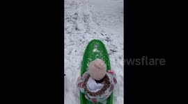 US: Major Winter Storm Sweeps South, Residents Enjoy Rare Snow Day 2