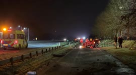 Chaos in the Netherlands due to freezing rain