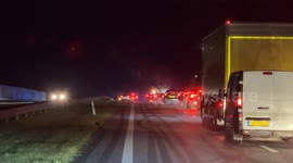 Chaos in the Netherlands due to freezing rain
