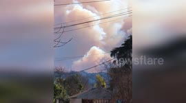 US: Planes Battling Massive Smoke Cloud as Palisades Fire Forces Mass Evacuations