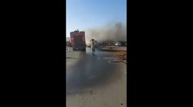 Gas station blast in central Yemen kills 10