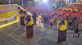 Buddhist performance with 2,000 traditional dancers hopes to draw in tourists in Thailand