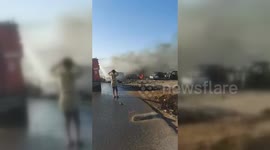 Syria: Deadly Explosion Rocks Gas Filling Station in Al Zaher District, Al Bayda
