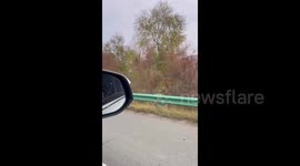 Escaped cow drags policeman along highway in China