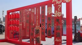 Foreign expats experience Spring Festival traditions in China's Anhui