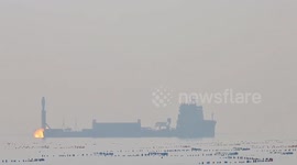 China's Smart Dragon-3 rocket launches satellites from sea