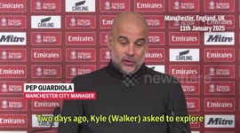 Kyle Walker wants to ‘explore options abroad’, reveals Pep Guardiola