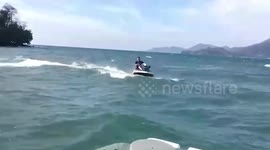 Two stranded American tourists rescued from Thai island