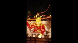 Giant Monkey King lantern debuts in E China