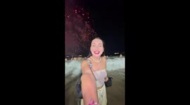 Unforgettable New Year's Eve Celebration on Copacabana Beach in Rio de Janeiro