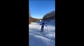 Ski Boot Goes On Its Own Adventure