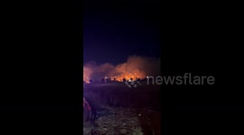 US: Auto Fire Prompts Evacuation In Ventura, California 2