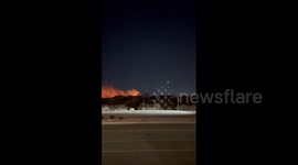 US: Auto Fire Prompts Evacuation In Ventura, California 4
