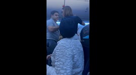 Exclusive- TUI flight attendant stands firm against abusive passengers in viral video