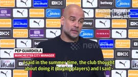 'I told the club I did not want summer signings' - Pep Guardiola admits regret during Manchester City's struggles