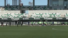 Spain: Betis trains to prepare for their match against Barcelona in the Copa del Rey