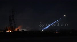 California Wildfires 2025: Auto Fire In Ventura