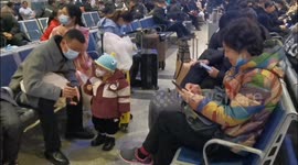 China: 2025 Spring Festival Railway Travel Rush Start