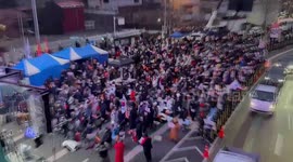 South Korea: Rally in support of impeached South Korean President Yoon