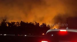 US: Auto Fire Prompts Evacuation In Ventura, California 5