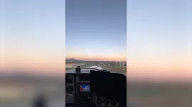 Horror video shows Influencer couple suffer devastating plane crash