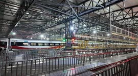 Robots deployed in China's Wuhan to ensure bullet train safety during Spring Festival travel rush