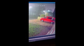 Drunk friend takes a spill during Christmas fun and fixes pants in a flash