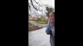 Girl’s surprise return makes best friend’s Christmas a whole lot happier