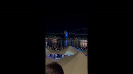 Sydney’s New Year celebration kicks off with collective countdown from the crowd