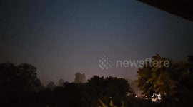 Australia: Fast moving storm hits Baulkham Hills area