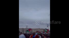 Germany: A demonstration was held in Berlin, in solidarity with Palestine