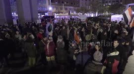 Spain: A rally in front of the Movistar Arena claims that Real Madrid-Macabi are