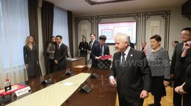 Year of the Snake stamps released at Confucius Institute in Minsk