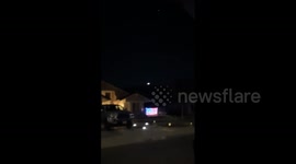 US: Mysterious Object Spotted Flying Over California Sky 2