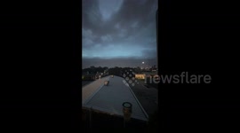 Australia: Time-lapse footage of the storm above Sydney