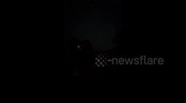 Australia: Lightining flashes during powerful thunderstorm in Sydney