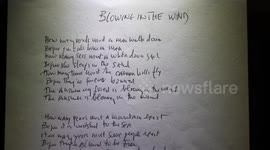 US: Bob Dylan collectibles to be auctioned off in Nashville