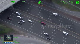 US: Police Officers Save Lives After Suspect Drives Wrong Way in High-Speed Pursuit