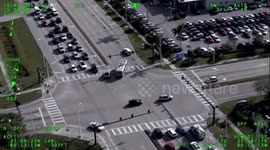 US: Fleeing Suspect Endangers Public, Caught After High-Speed Chase and Foot Pursuit