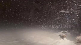 US: Lake-Effect Snow Disrupts Central New York, Causing School Delays And Closures