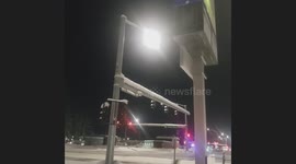 Stop Light Moving Up and Down